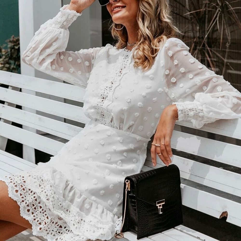 White dress